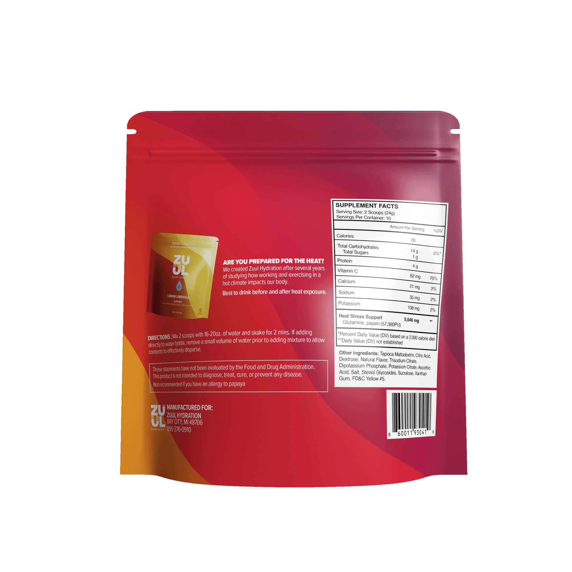 Zuul Hydration gut supplement
